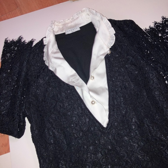 Sandro Paris Vintage Lace Dress - Picture 3 of 7